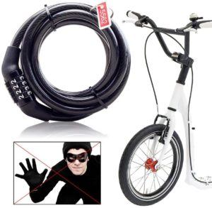 Évaluation d'antivol vélo Master Lock Câble antivol