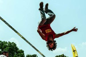 Quels sont les critéres de test d'une slackline?