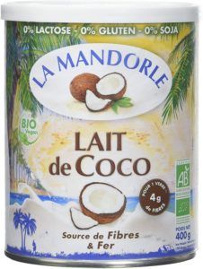 Quels sont les types de lait de coco ?