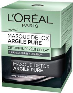 Évaluation du masque noir L’Oréal Masque Détox