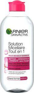 Aperçu de l'eau Garnier SkinActive dans un comparatif