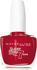 Vernis rouge longue tenue de la marque Maybelline New York