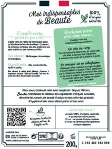 À quoi faut-il veiller lors de l'achat de l'argile verte ?