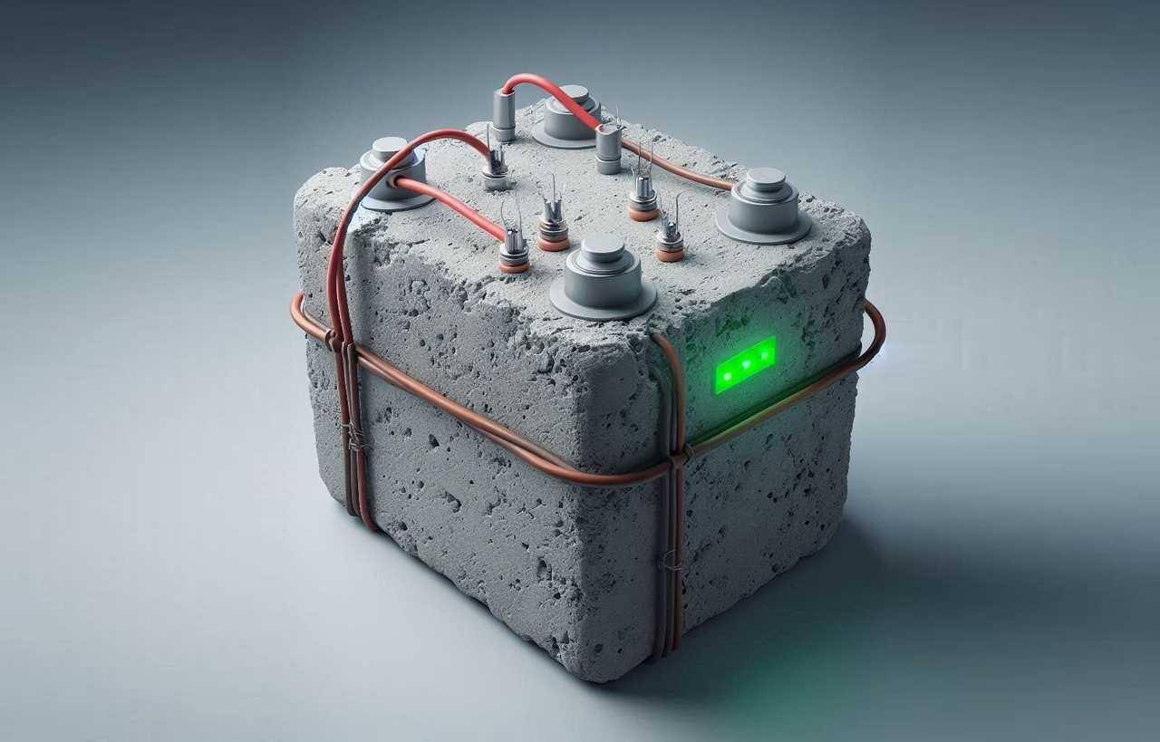2 batterie ciment - Superkondensator auf Zementbasis - Neue Häuser mit erneuerbaren Energien