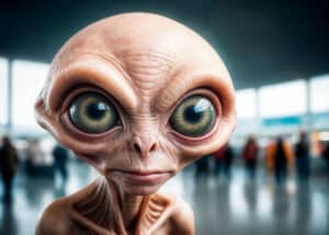 alien freepik pikaso 300x214 - Warum zeigen sich Außerirdische nicht?