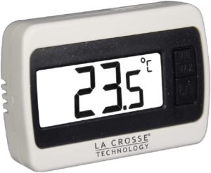 Hama - Thermomètre d'intérieur avec hygromètre 1xCR2025 blanc