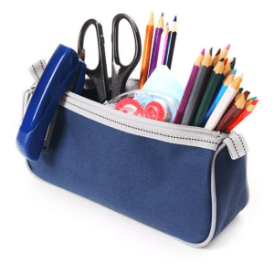 Quels sont les domaines d'application de la trousse scolaire?