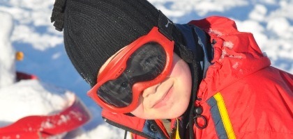 Odoland Lunettes de ski pour enfants de 8 à 16 ans, double