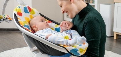 Balancelle bébé connectée électrique BW-10.app, Balancelles