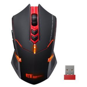 Souris gaming sans fil Bluetooth Vertical Ergonomic Rechargeable PC Gamer  RGB Laptop Rétroéclairée Souris | Mouse (Noir)