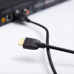 BlueBuilt Câble HDMI 4K 60 Hz Nylon 1,5 Mètre + Adaptateur 90° Lot de 2