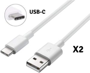 RAVIAD Câble USB C Court [0.3M, Lot de 2], Câble USB C Charge