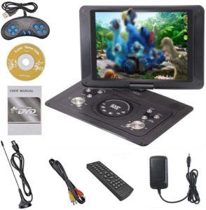 Lecteur DVD Portable pour voiture, 13.9 pouces, VCD, CD, TV
