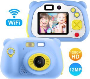 Appareil photo numérique pour enfants Cadeaux Appareil photo 3 à 10 ans  avec écran de 3,5 pouces - Bleu - Appareil photo enfant - à la Fnac