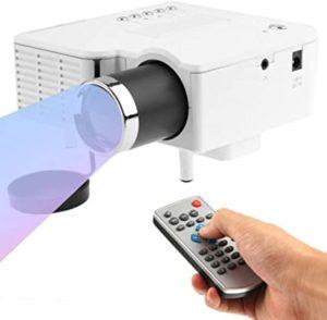 Mini-vidéoprojecteur LED WIFI avec télécommande