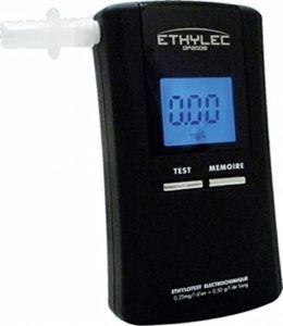  NOVATEK Ethylotest électronique, Alcooltest portable précis  homologué, Éthylomètre Écran LCD, Contrôle Test alcoolémie sécurité  conducteur, Accessoires Auto/Alcool