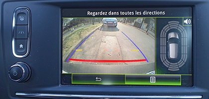  TKOOFN Kit Radar De Recul 4 Capteurs Noirs Auto