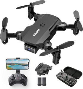 Mini drone avec caméra pour les enfants débutants adultes, à la main / wifi  télécommande Quadcopter avec 10 minutes de temps de vol
