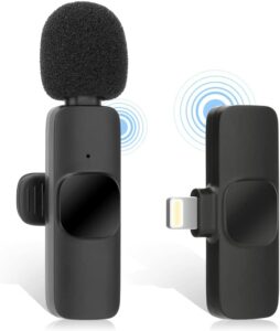 Micro Cravate sans Fil USB C, Mini Micro Cravate Bluetooth pour Diffusion  en Direct Vlog, Microphone Haute Sensibilité HD Omnidirectionnel à 360