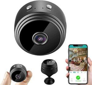 Mini caméra corporelle portable, petit caméscope portable 1080p avec vision  nocturne/détection de mouvement, micro caméra de surveillance de sécurité