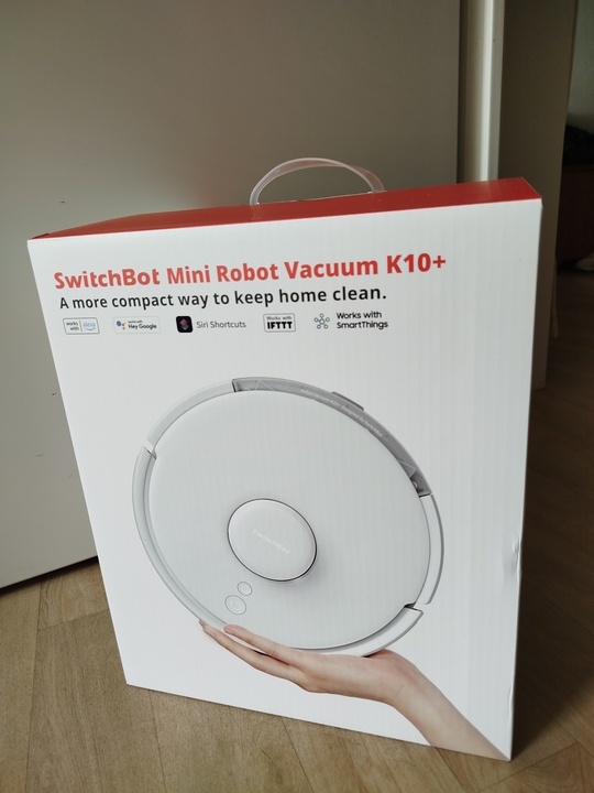 SwitchBot Mini Robot Vacuum K10+