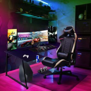 A qui l'utilisation d'un bureau gaming haut de gamme est-elle destinée dans un comparatif ? 